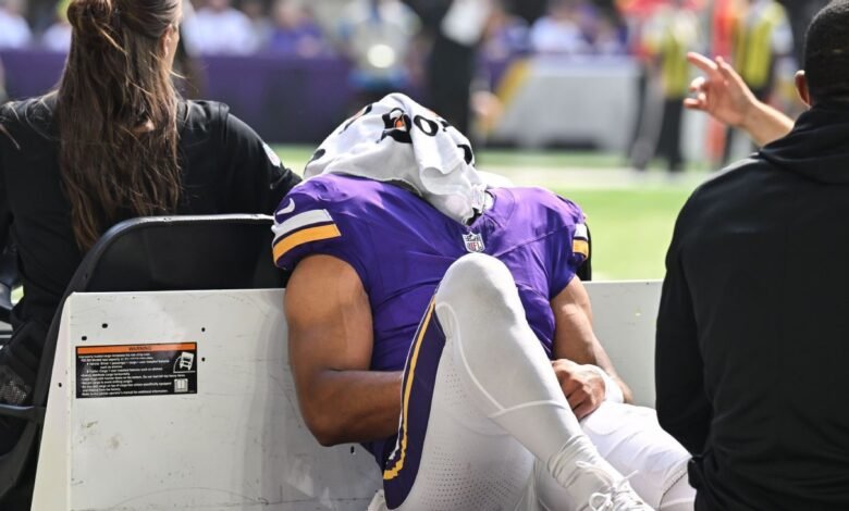 ‘Rondale Moore de Vikings duele la rodilla en una situación’ desgarradora ‘ ‘Rondale Moore de Vikings duele la rodilla en una situación’ desgarradora ‘