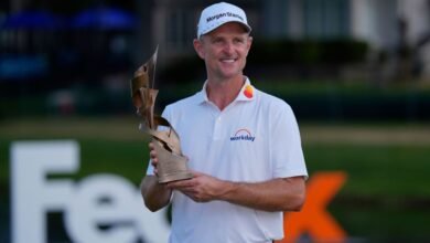 Justin Rose ganó el FedEx St. Jude en el partido de playoffs