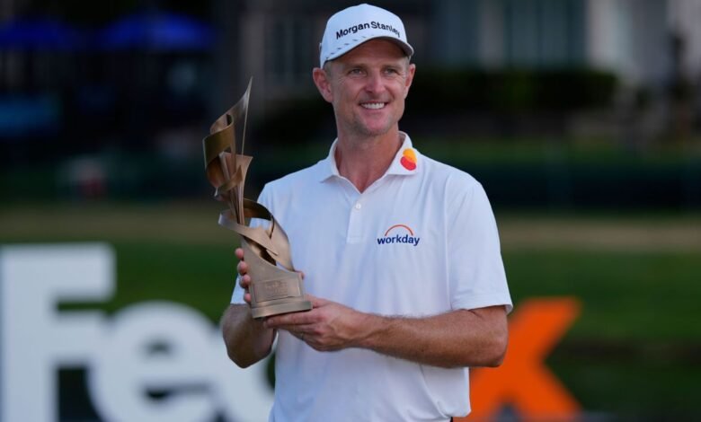 Justin Rose ganó el FedEx St. Jude en el partido de playoffs
