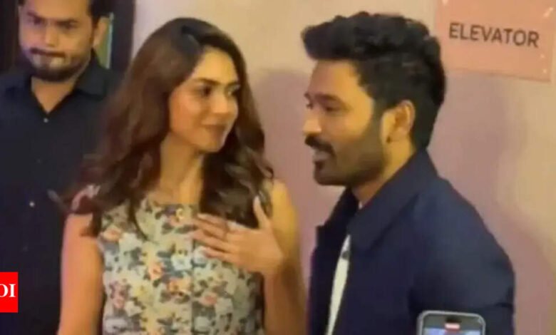 Mununal Tagore rompe su silencio con los rumores de salir con Dhanush: “Solo un buen amigo”. Noticias de la película hindi Mununal Tagore rompe su silencio con los rumores de salir con Dhanush: “Solo un buen amigo”. Noticias de la película hindi