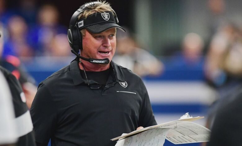 La Corte Suprema Nevada con Jon Gruden en el caso del correo electrónico de la NFL La Corte Suprema Nevada con Jon Gruden en el caso del correo electrónico de la NFL