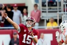 Fuente: Ty Simpson llamado Alabama comienza el centrocampista