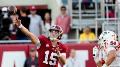 Fuente: Ty Simpson llamado Alabama comienza el centrocampista