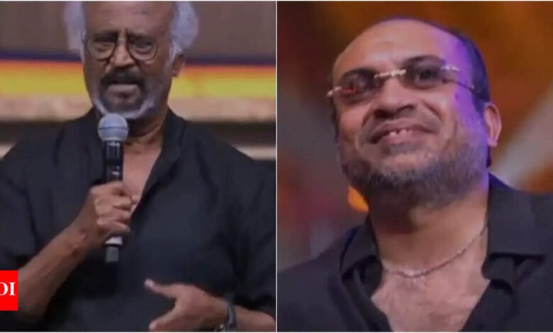 Rajinikanth admite que sospechaba del lanzamiento de Soubin Shahir en Kuli, luego voló: “Le pregunté a Lokesh, ¿quién es el Souvin?” | Rajinikanth admite que sospechaba del lanzamiento de Soubin Shahir en Kuli, luego voló: “Le pregunté a Lokesh, ¿quién es el Souvin?” |