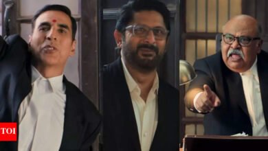 ‘Jolly LLB3’ Teaser: Akshay Kumar y Arshad Warsi tienen a la preocupación del juez Sourav Shukla en la sala del tribunal. Noticias de la película hindi