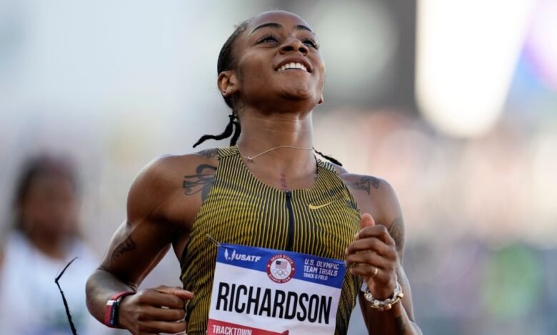Sha’carri Richardson descubrió, lo siento novio Sha’carri Richardson descubrió, lo siento novio