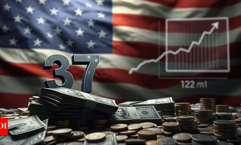 Alarma de la deuda: la deuda nacional de los Estados Unidos, que registra $ 37 billones de dólares, se ha duplicado para aumentar en millones de millones cada cinco meses.