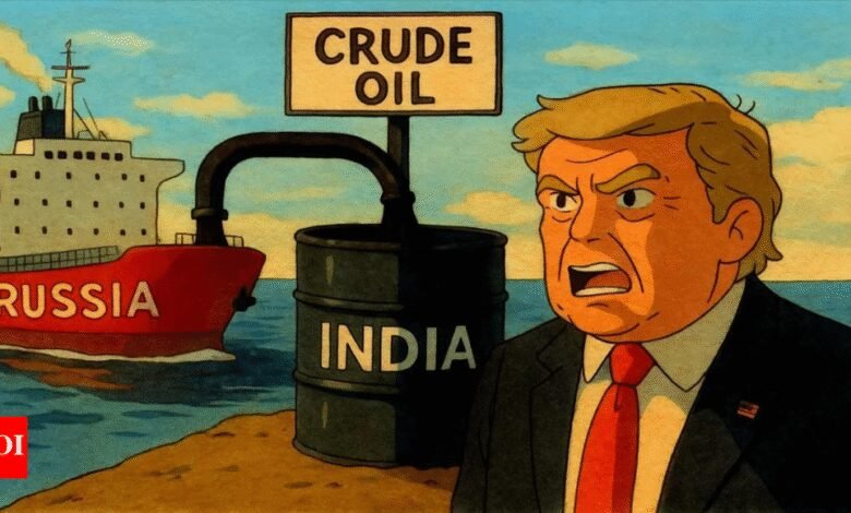 Balance comercial de petróleo: las importaciones de crudo rusos de la India aumentan a 2 MN BPD en agosto, los refinadores se adhieren a ‘negocios como siempre’ a pesar de las tarifas estadounidenses Balance comercial de petróleo: las importaciones de crudo rusos de la India aumentan a 2 MN BPD en agosto, los refinadores se adhieren a ‘negocios como siempre’ a pesar de las tarifas estadounidenses