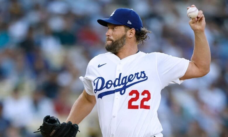 Clayton Kershaw ayudó a los Dodgers al barco derecho en comparación con los Padres rivales
