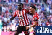 Mayenda Sparks Sunderland afirma que comienzan a aumentar el dolor de jamón oeste de Potter | Liga Premier