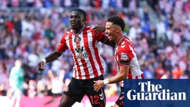 Mayenda Sparks Sunderland afirma que comienzan a aumentar el dolor de jamón oeste de Potter | Liga Premier