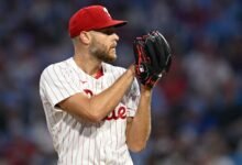 Filis Ace Zack Wheeler en IL con coágulos de sangre cerca de los hombros