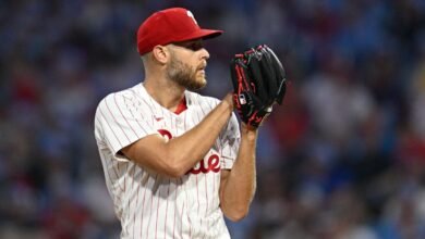 Filis Ace Zack Wheeler en IL con coágulos de sangre cerca de los hombros