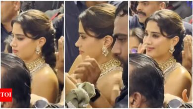 Promoción de la ‘Belleza Suprema’: Janahvi Kapoor está abarrotada durante la celebración de la cuarta mano de Mumbai; Las noticias de la película hindi permanecen tranquilas en medio del caos