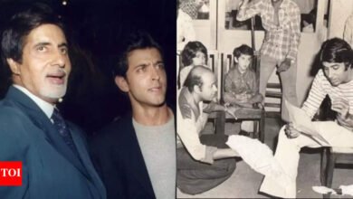 La adorable imagen de 1970 de Hrithik Roshan con Amitabh Bachchan derretirá tu corazón – Throback |