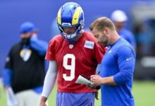 Después del juego presidencial en comparación con el cargador, Ram sigue siendo una madre sobre Matthew Stafford