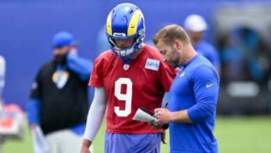 Después del juego presidencial en comparación con el cargador, Ram sigue siendo una madre sobre Matthew Stafford