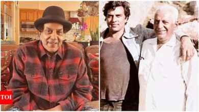 Dharmendra es su clásica de Bollywood ‘Sholay’ Hindi Movie News recordó su droga
