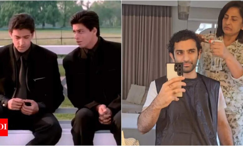 Cuando Shah Rukh Khan dijo que el hijo de Archana Puran Singh tenía el cabello; Cuando Hrithik reclamó sus ojos – Throback | Noticias de la película hindi Cuando Shah Rukh Khan dijo que el hijo de Archana Puran Singh tenía el cabello; Cuando Hrithik reclamó sus ojos – Throback | Noticias de la película hindi