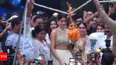 Janahvi Kapoor respondió al trolling en el evento Dahi Handy ‘Bharat Mata Ki Joy’: ‘Ank Bolle K Bad Nahi Bolti Toh Problem’. Noticias de la película hindi