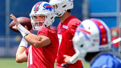 Trubisky regresó a Chicago durante la prevención de Bills, reflejando el término