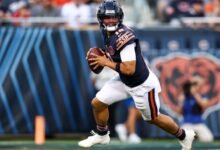 Caleb Williams de Presleg Preserga Camp Dread of Bears Best of Bears