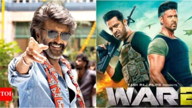 La colección de taquilla de Coolie vs. War 2 hasta ahora: Rajinikanth Film es de alrededor de 200 millones de pulgadas, Harital Roshan-Jer NTR Star Racing antes. Noticias de la película hindi