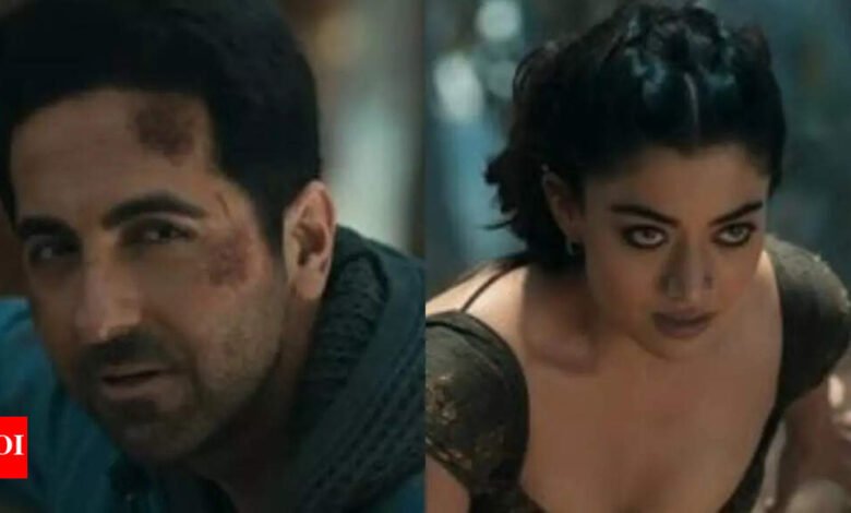 Teaser de ‘Stop’: la historia de amor ‘sangrienta’ de Ayushman Khurana y Rashmika Mandana prometió emoción; Los internautas predicen las noticias de películas hindi ‘Epic’ de la comedia de terror Teaser de ‘Stop’: la historia de amor ‘sangrienta’ de Ayushman Khurana y Rashmika Mandana prometió emoción; Los internautas predicen las noticias de películas hindi ‘Epic’ de la comedia de terror