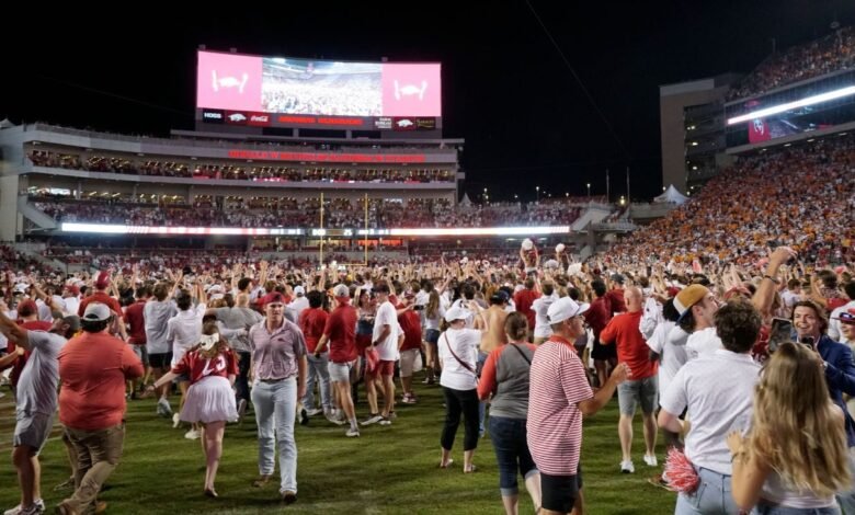 Arkansas permite que el campo se apresure después de 3 minutos para evitar ser multado