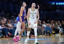 Wings Buecker Brighter Sparks para la WNBA Rookie-Record 44.
