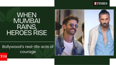 Cuando Mumbai Rain, Hiros Rise: Bollywood Real -Life Courage Activitions | Noticias de la película hindi