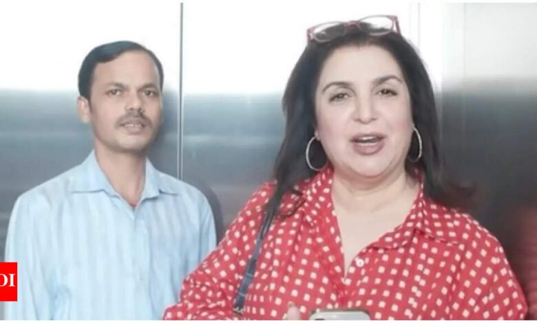 Farah Khan, su Cook Dilip se dedica a las compras callejeras en el Janpar Bazaar. Noticias de la película hindi Farah Khan, su Cook Dilip se dedica a las compras callejeras en el Janpar Bazaar. Noticias de la película hindi