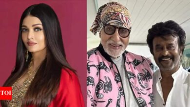 Ish Shawariya Rai una vez comparó a Rajinikanth con Amitabh Bachchan: “Ambos son actores legendarios …”. Noticias de la película hindi