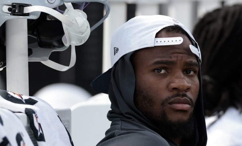 Micah Parsons está presente en AT&T Stadium para ver el juego Presleg de Cowboys Micah Parsons está presente en AT&T Stadium para ver el juego Presleg de Cowboys