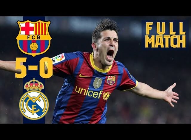 Barça 5-0 Madrid (2010 El Clásico)