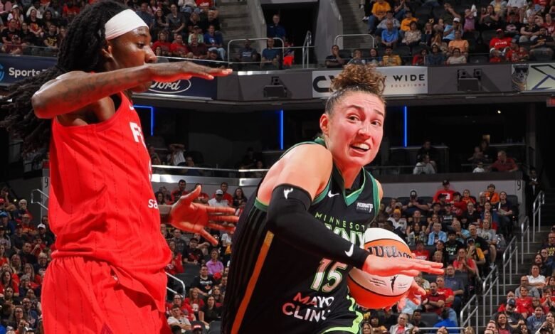 Shepard levantó a Lynx con tres duplicación más rápida en la historia de la WNBA Shepard levantó a Lynx con tres duplicación más rápida en la historia de la WNBA