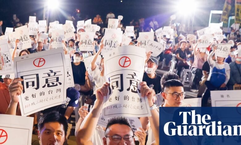 El referéndum final de Taiwán al abrir una fábrica nuclear falló en Taiwán. El referéndum final de Taiwán al abrir una fábrica nuclear falló en Taiwán.