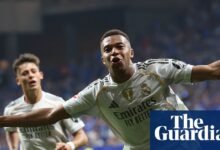 Fútbol europeo: Mbappa y Vinícius Fire Real Madrid más allá de Oviedo | Club de fútbol europeo
