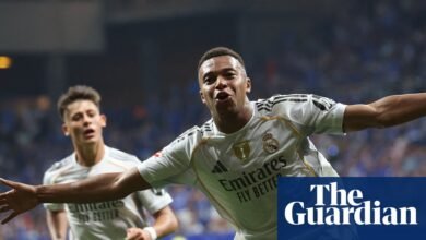 Fútbol europeo: Mbappa y Vinícius Fire Real Madrid más allá de Oviedo | Club de fútbol europeo