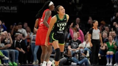 Naphesa Collier de Lynx alcanzó 32 al regresar a la lesión en el tobillo