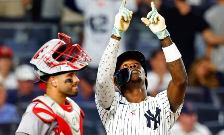 La carrera número 100 de Jazz Chisholm Jr. HR ayuda a los Yankees a saltarse el escaneo La carrera número 100 de Jazz Chisholm Jr. HR ayuda a los Yankees a saltarse el escaneo