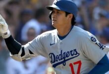 Shohei Ohtani se lanzó en casa 45 como los Dodgers Top Padres