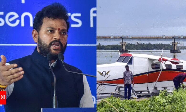 Centro para reiniciar los servicios de hidroavión antes de octubre: dos rutas planificadas inicialmente con pautas simplificadas, dice el ministro de aviación, Naidu Centro para reiniciar los servicios de hidroavión antes de octubre: dos rutas planificadas inicialmente con pautas simplificadas, dice el ministro de aviación, Naidu