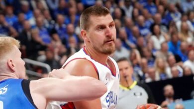 Nikola Jokic, Serbia rodó por Estonia en el primer partido de Eurobaket