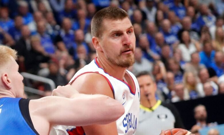 Nikola Jokic, Serbia rodó por Estonia en el primer partido de Eurobaket