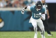 Travis Hunter practicó a toda velocidad, listo para jugar ambos métodos en la primera semana.