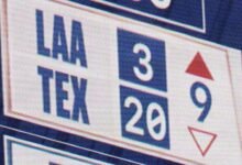 Los guardabosques acumulan 22 hits, 4 jonrones en 20-3 Rout of Angels