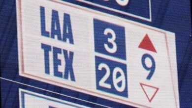 Los guardabosques acumulan 22 hits, 4 jonrones en 20-3 Rout of Angels