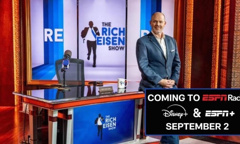 “The Rich Eisen Show” en ESPN: Cómo escuchar y ver “The Rich Eisen Show” en ESPN: Cómo escuchar y ver
