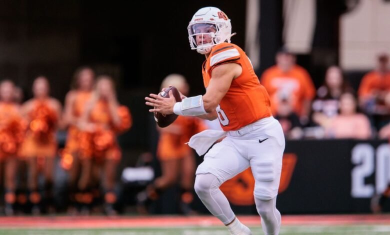 Fuente – Oklahma State QB Hauss Hejny liberado después de pisar Fuente – Oklahma State QB Hauss Hejny liberado después de pisar